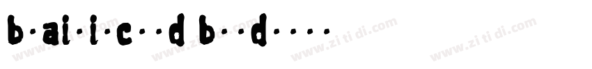 blairitcstd bold字体转换